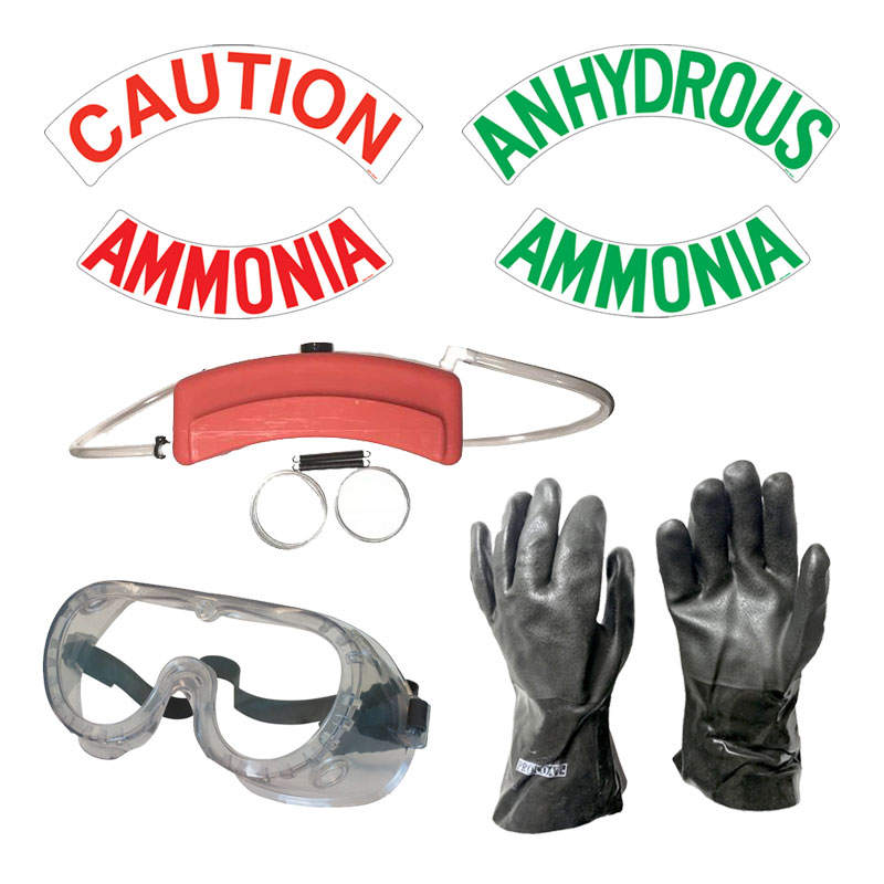 NH3 Safety Equipment