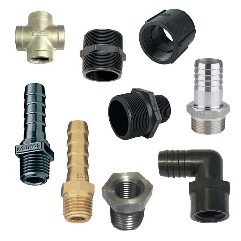 Threaded And Hose Barb Fittings