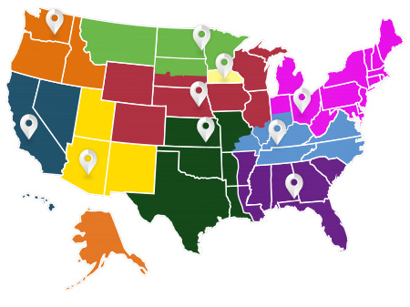 Ag Spray Equipment Locations