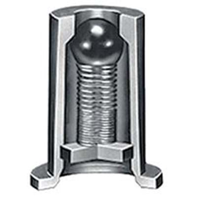 TEEJET BRASS CHECK VALVE 5 PSI