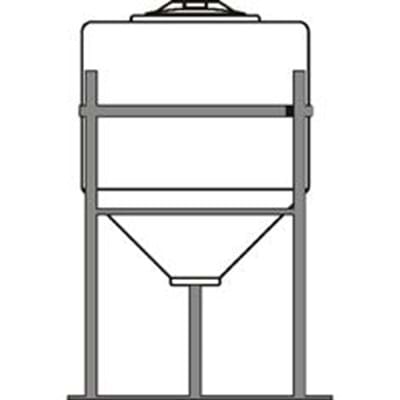 15/30/60 INDUCTOR STAND FOR 24" DIAMETER TANK