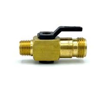 23220-1/4MXT PLUG VALVE ASSY, BRASS 