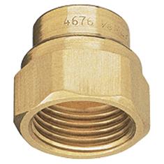 TEEJET 4676 1/4"FPT BRASS X11/16" NZZL THREAD ADPTR