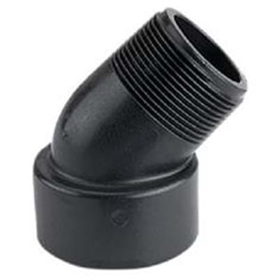BANJO SL300-45 3" MPT X 3" FPT POLY STREET ELBOW 45