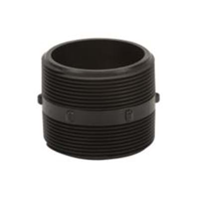 BANJO NIP300-SH 3" MPT X 3" MPT - SHORT POLY PIPE NIPPLE