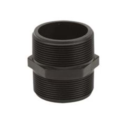 BANJO NIP200-SH 2" MPT X 2" MPT - SHORT POLY PIPE NIPPLE