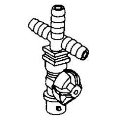 TEEJET 1/2" DIAPHRAGM CHECK NOZZLE BODY CROSS-4