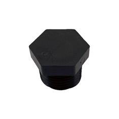 1/2" MPT HEX HEAD PIPE PLUG - POLY
