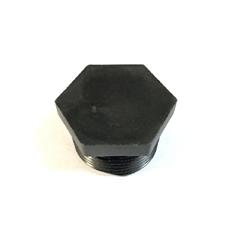 1" MPT HEX HEAD PIPE PLUG - POLY