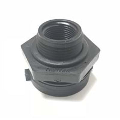 3/4" HEAVY DUTY DOUBLE THREADED POLY TANKFITTING