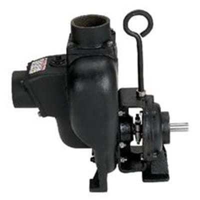 BANJO 3" CAST IRON PUMP, WITH BEARING PEDESTAL