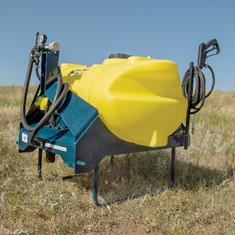 60 GALLON 3PT SPRAYER, WITH PLUMBING, LESS BOOM and PUMP in BLACK