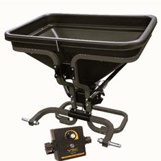 DRY MATERIAL SPREADER, 3 POINT HITCH - 12 VOLT