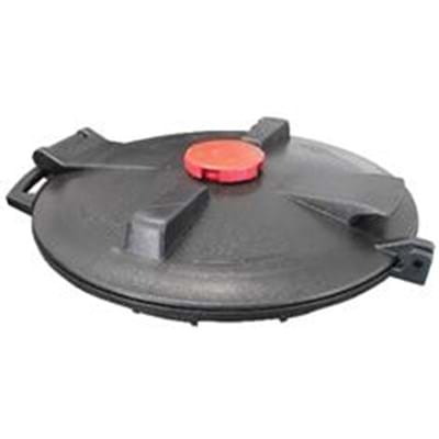 16" HINGED TANK LID WITH RING AND VENT