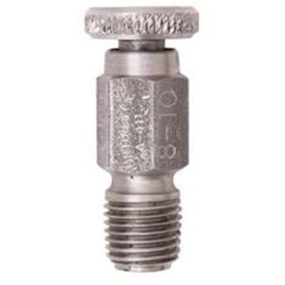 NH3 BLEEDER VALVE 1/4" MPT  / KNURL HANDLE