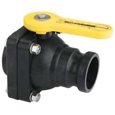 BANJO 2" FP STUBBY VALVE, 2" FPT X 2" MALE CAMLOCK