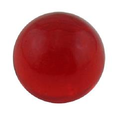 WILGER SPRAY MONITOR BALL, RED GLASS