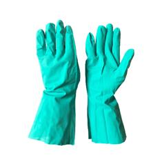GREEN CHEMICAL GLOVE-13" LONG 11 MILS SIZE 9