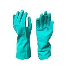 GREEN CHEMICAL GLOVE-13", 15 MILS FLOCKED SIZE XL