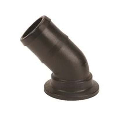 BANJO 2" FLANGE X 2" BARB 45 DEG