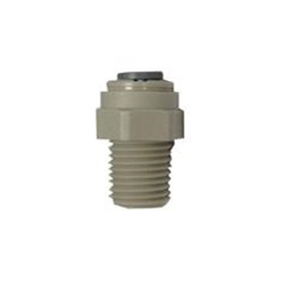 AUTO LOCK 1/4" CONNECTOR MALE-1/4" OD X 1/4" MPT