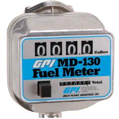 GPI 1 1/2" MECHANICAL FUEL METER - 5 TO 30 GPM