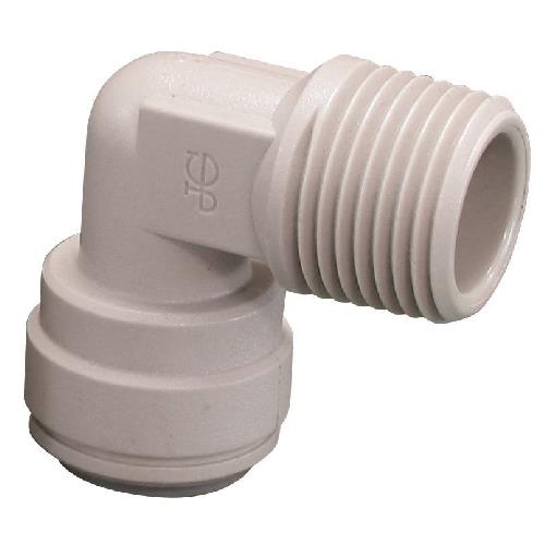 AUTO LOCK 1/4" ELBOW - 90 , 1/4" OD X 1/4" MPT