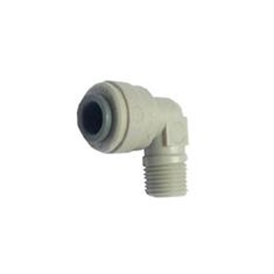 AUTO LOCK 1/4"-1/8" ELBOW  - 90, 1/4" OD X 1/8" MPT