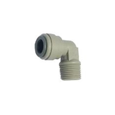 AUTO LOCK 3/8" ELBOW - 90 ,  3/8" OD X 3/8" MPT