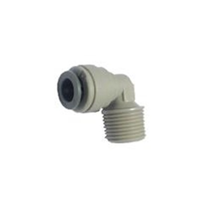 AUTO LOCK 5/16"-3/8"ELBOW - 90, 5/16" OD X 3/8"MPT