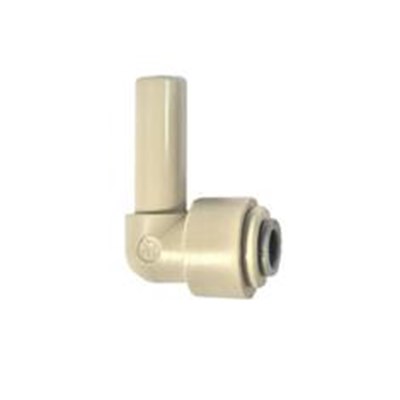AUTO LOCK 3/8" STEM X 1/4" TUBE ELBOW 90