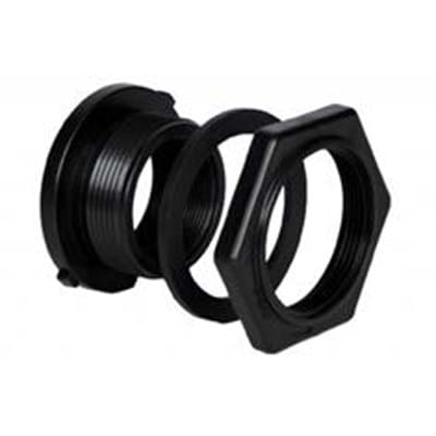 1/2" HEAVY DUTY DOUBLE THREADED POLY TANKFITTING