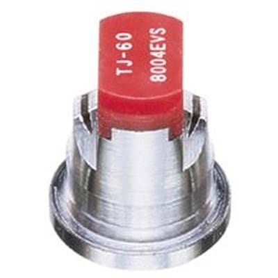 TEEJET TJ60-8004E TWINJET EVEN SPRAY TIP #4-RED